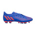 Scarpe da calcio blu da uomo adidas Predator Edge 4 FxG, Brand, SKU s326000061, Immagine 0